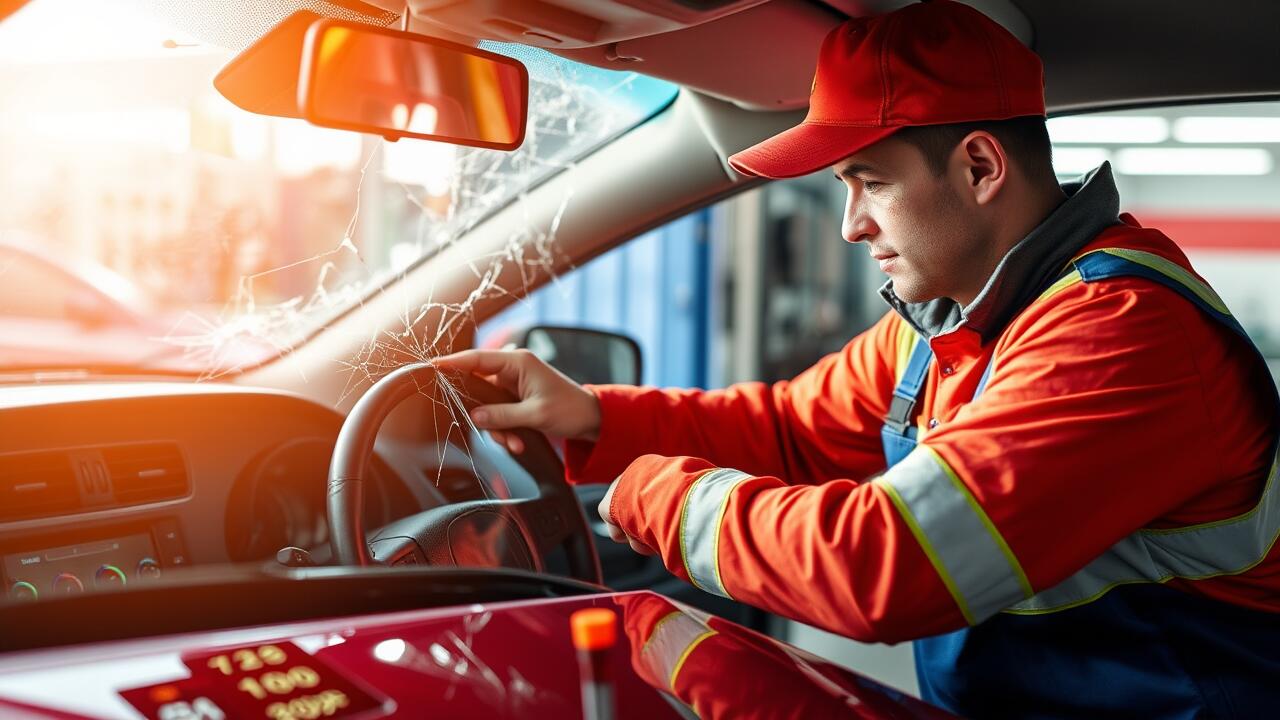 Can I drive with a cracked windscreen?