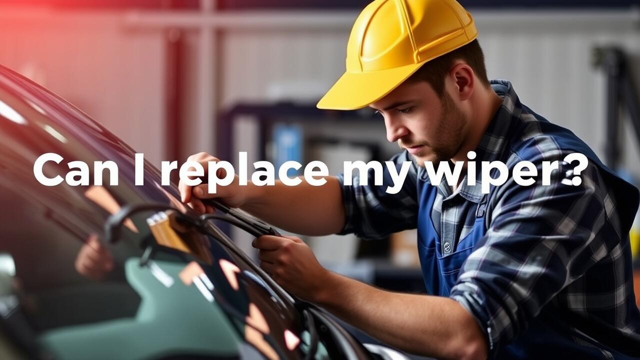 Can I replace my wipers by myself?
