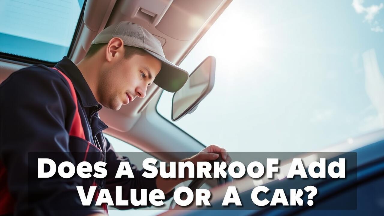 Does a sunroof add value to a car?