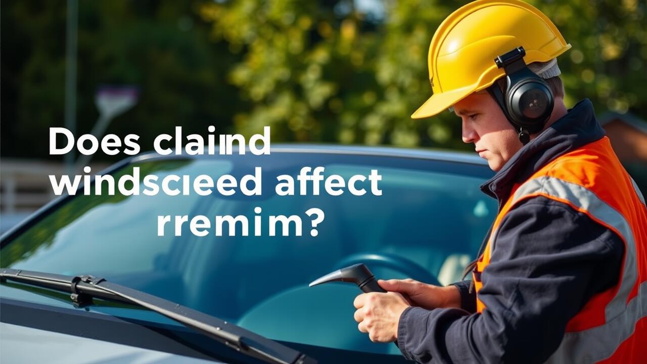 Does claiming windscreen affect premium?