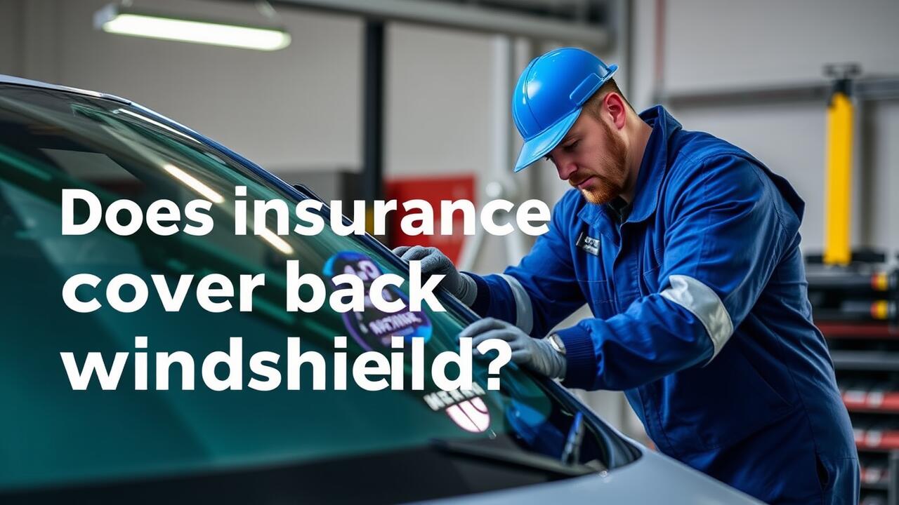 Does insurance cover back windscreen?
