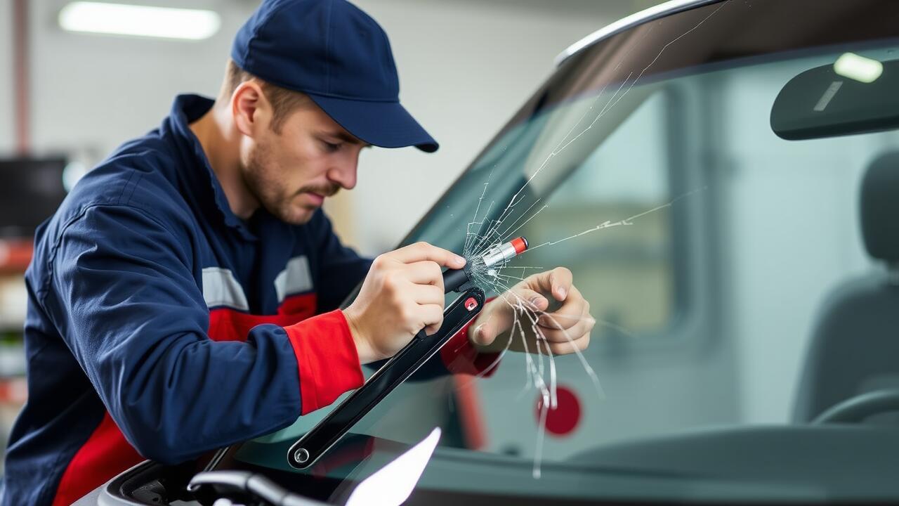 How big of a crack can be repaired on a windshield?