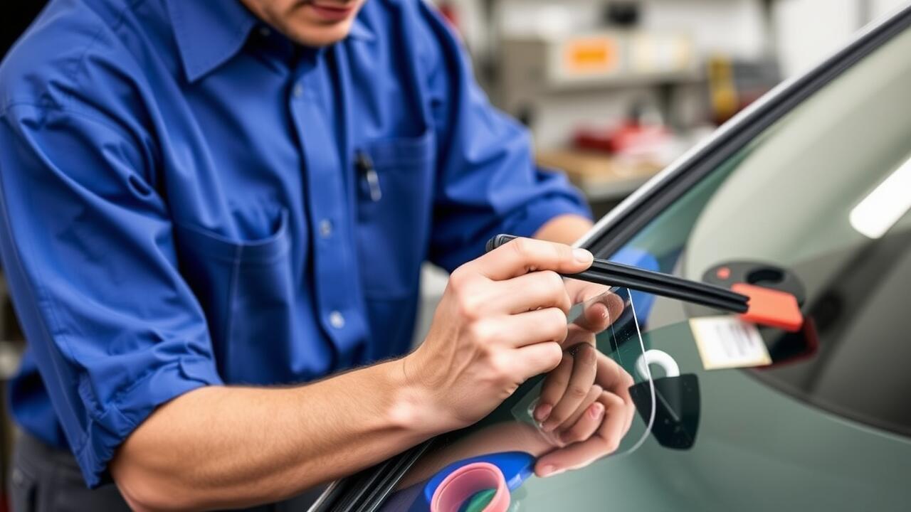 How do you put a wiper back on a car?