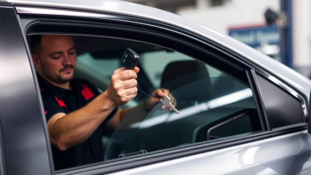 How do you roll down a Toyota window with a key?