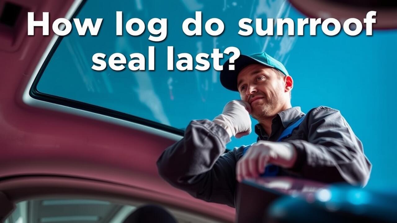 How long do sunroof seals last?
