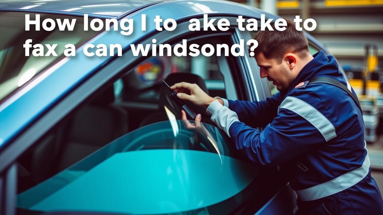 How long does it take to fix a car windscreen?