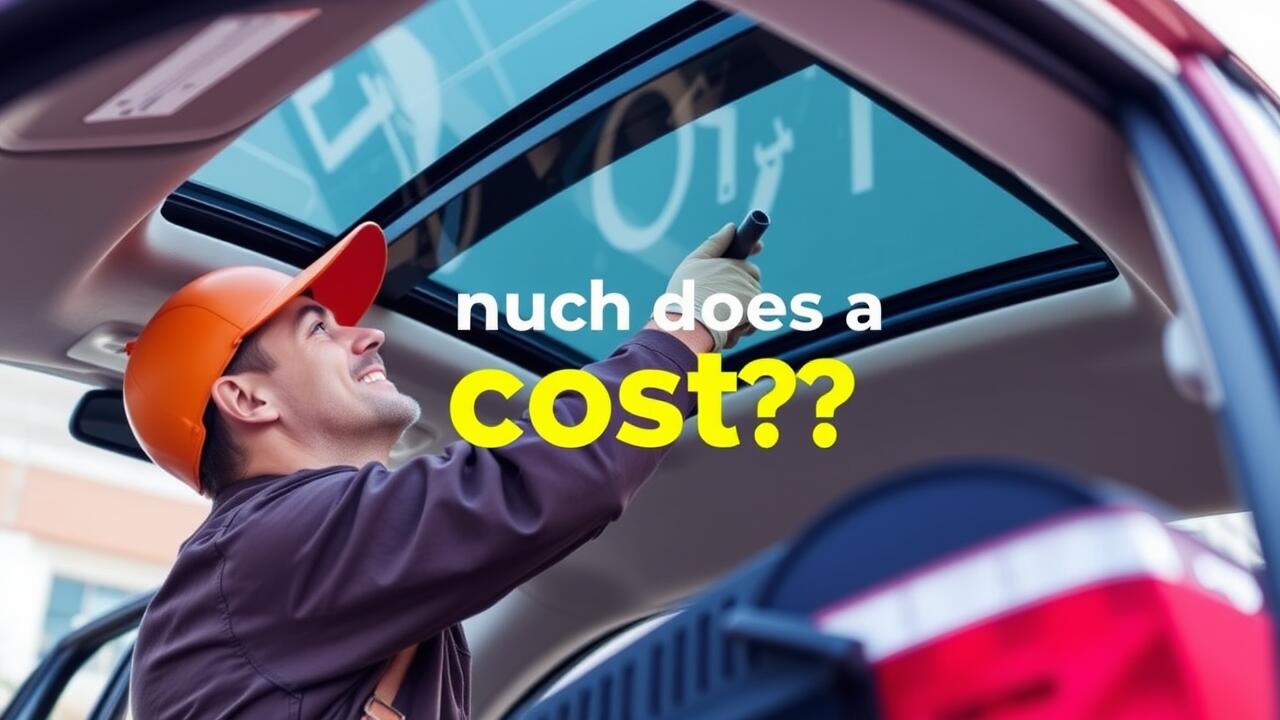 How much does a sunroof cost?
