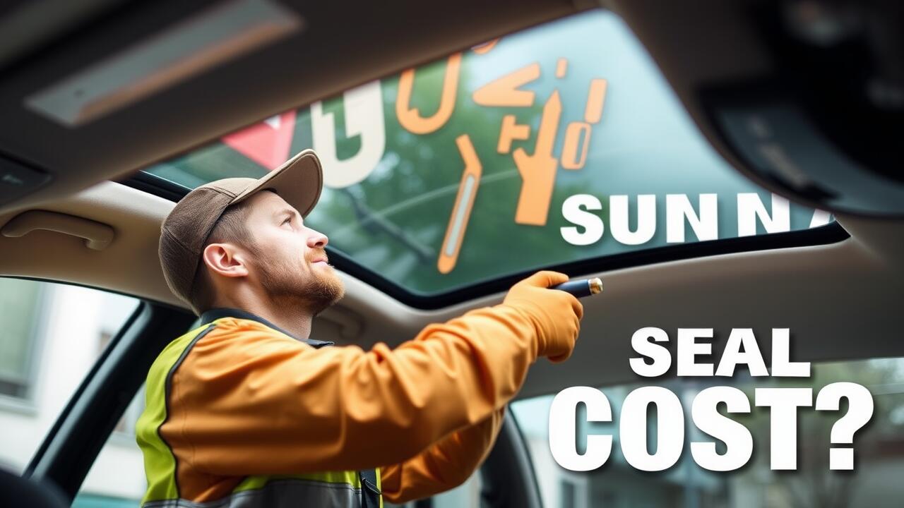 How much does a sunroof seal cost?