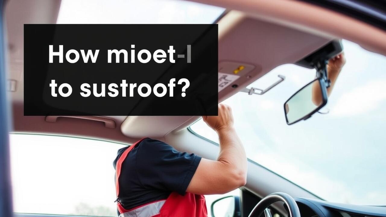 How much does it cost to install a sunroof?