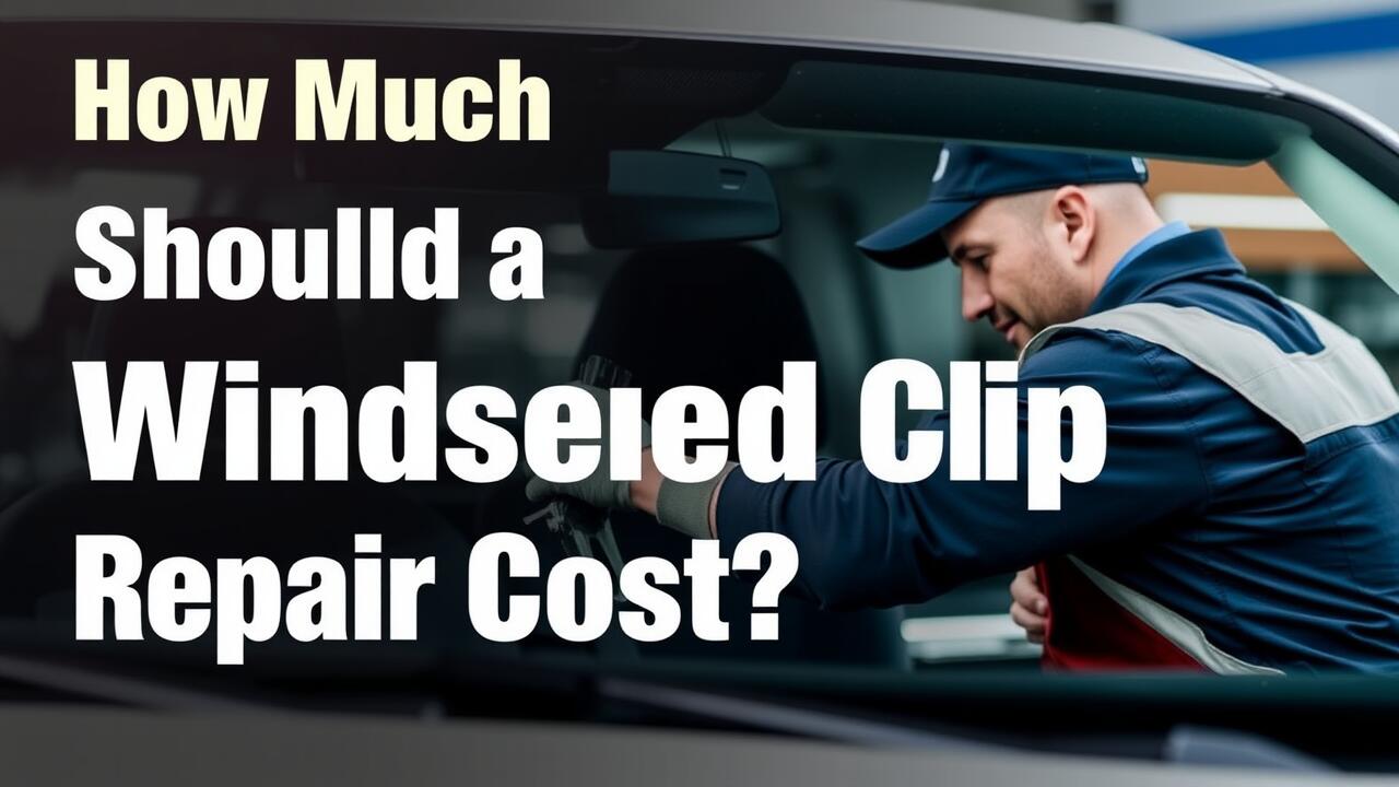 How much should a windscreen chip repair cost?