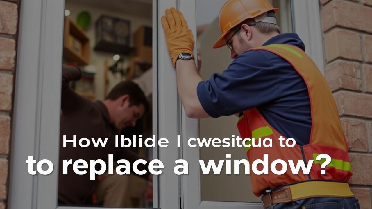 How much should I charge to replace a window?