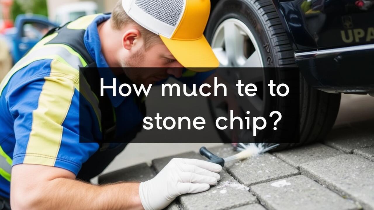 How much to repair a stone chip?