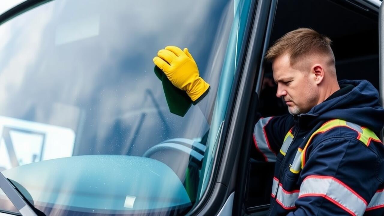 How to maintain your truck windscreen after replacement