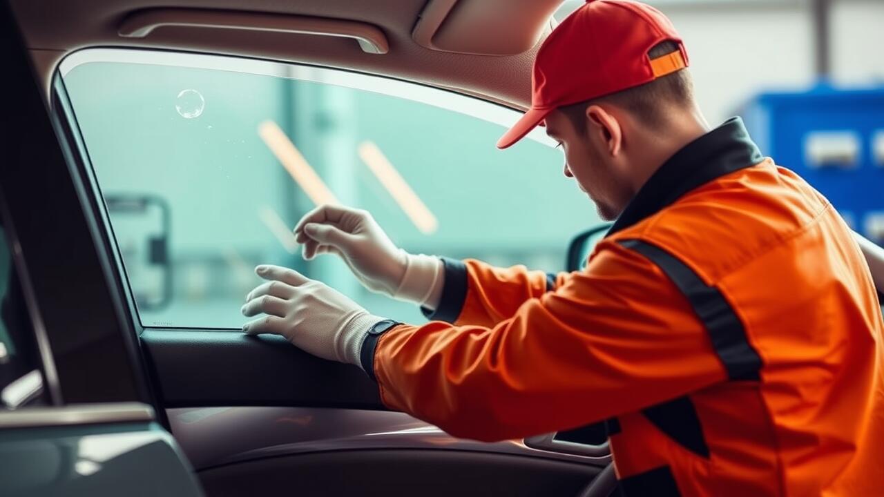 How to replace a side window in a car?