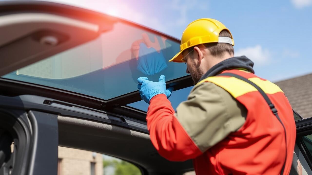 How to seal a sunroof permanently?