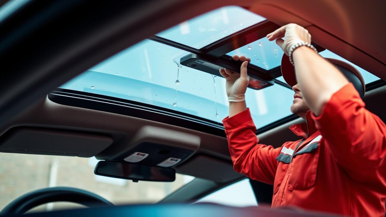 How to stop sunroof from leaking?