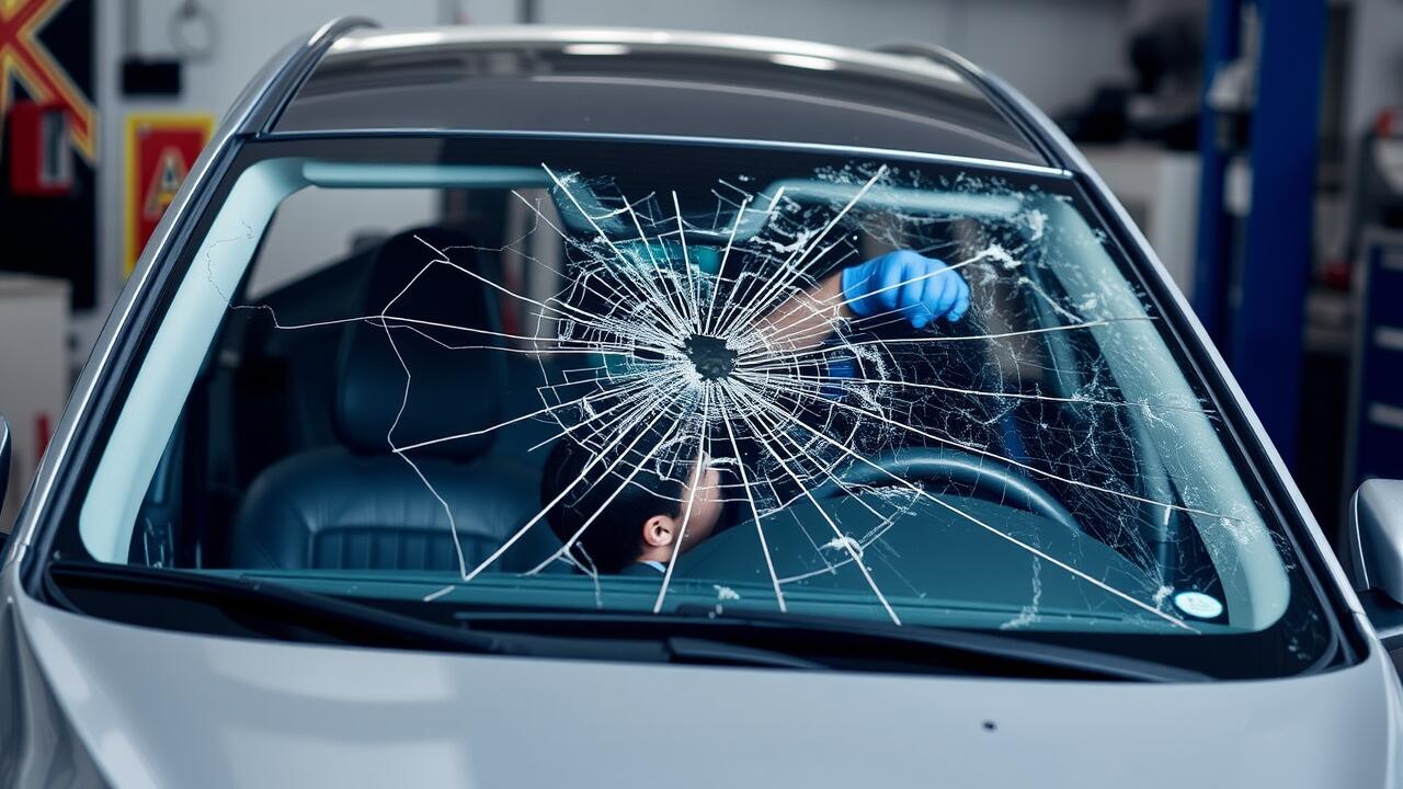 Is a car with a cracked windscreen roadworthy?