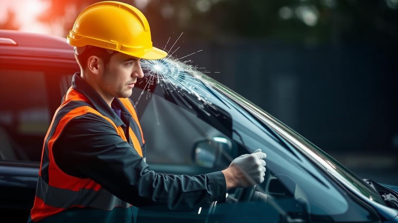 Is it illegal to drive with a cracked windscreen in QLD?