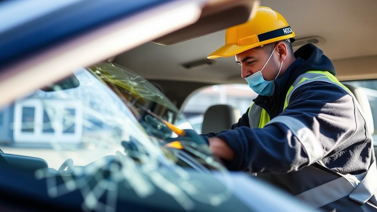 Is it OK to drive with a cracked windscreen?