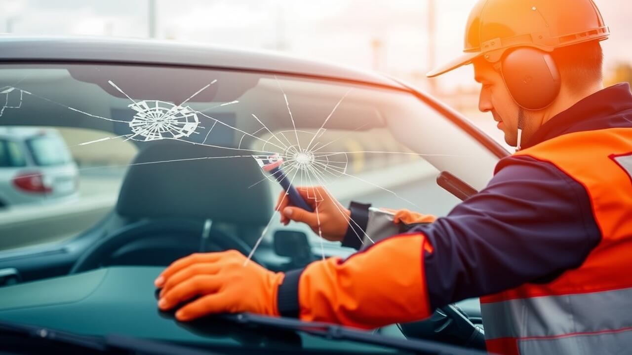 Is it okay to drive with a cracked windscreen?