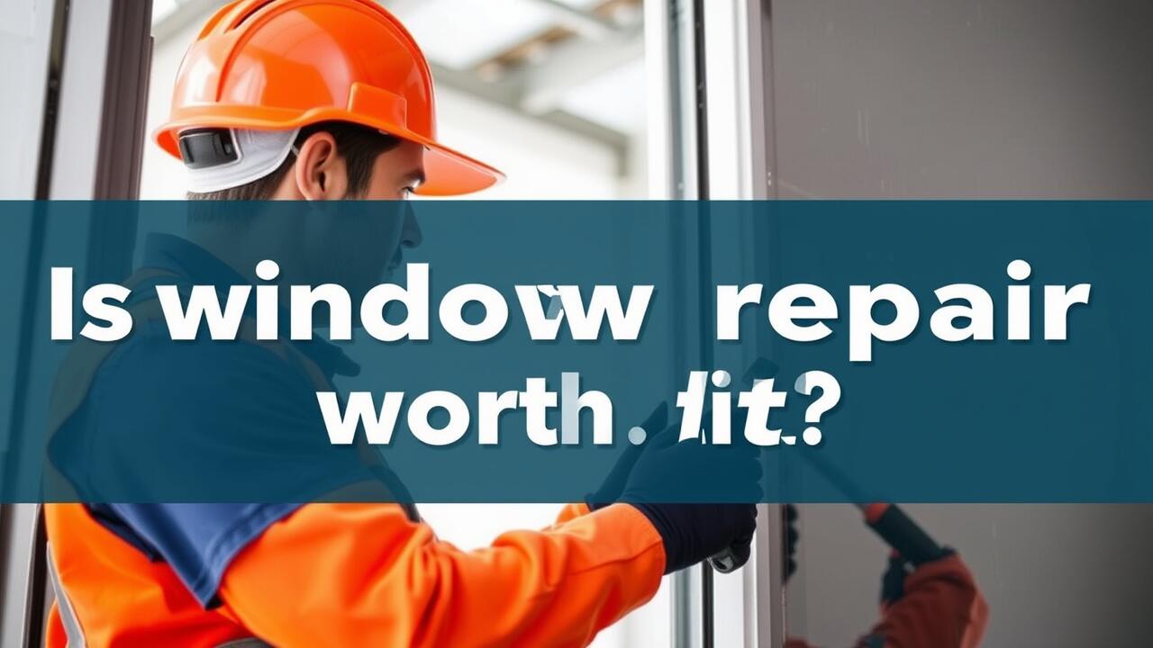 Is window repair worth it?