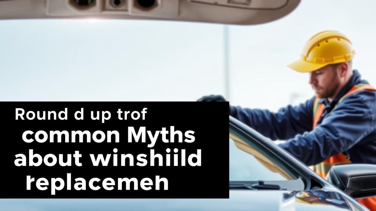 Round up of common myths about windshield replacement