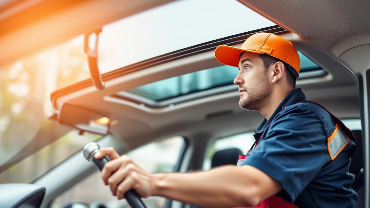 What causes a sunroof to break?