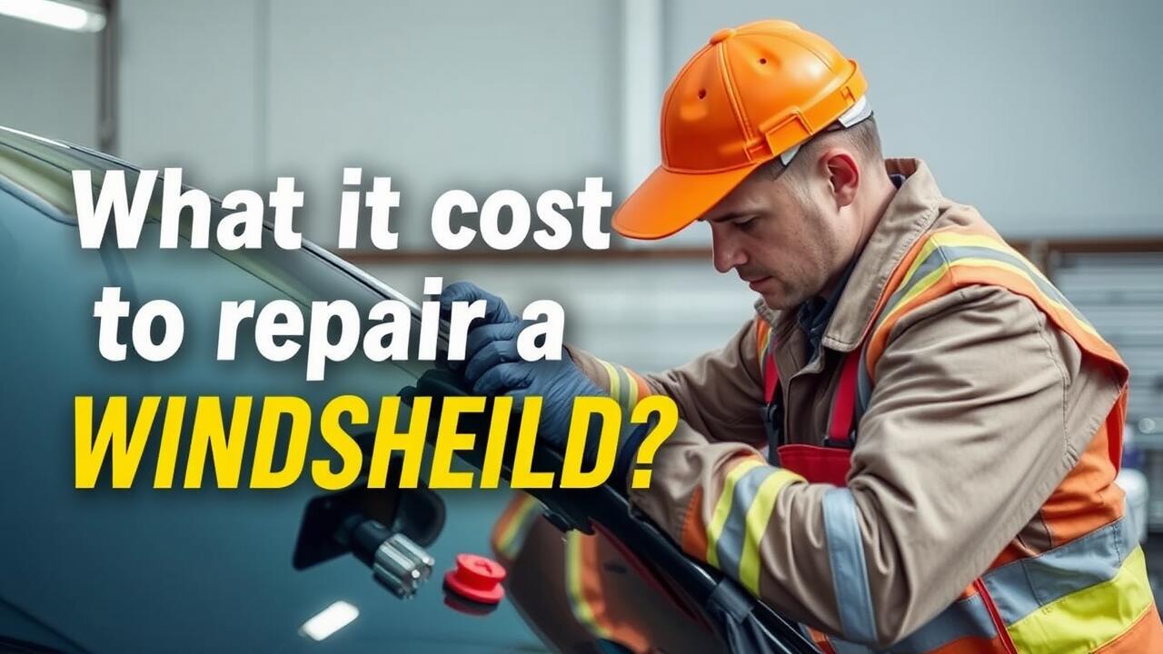 What does it cost to repair a windscreen?