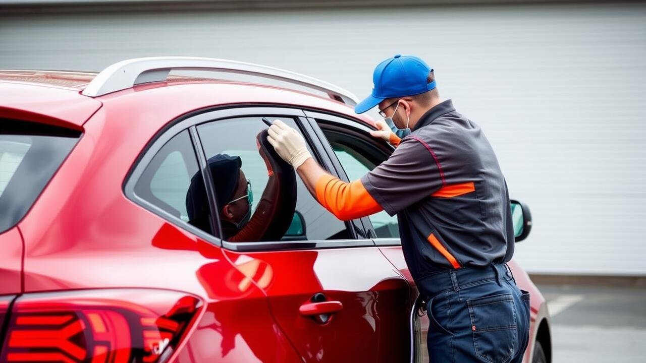 What is the back window of a car called?