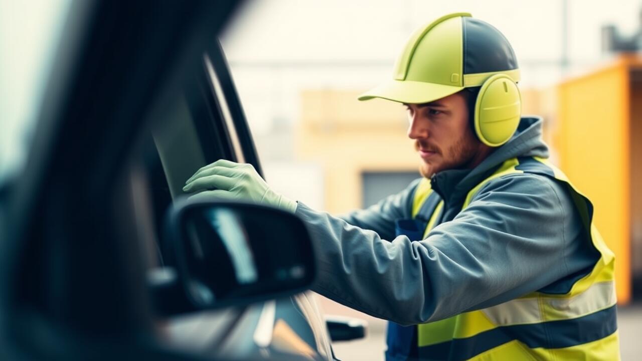 What is the side window of a car called?