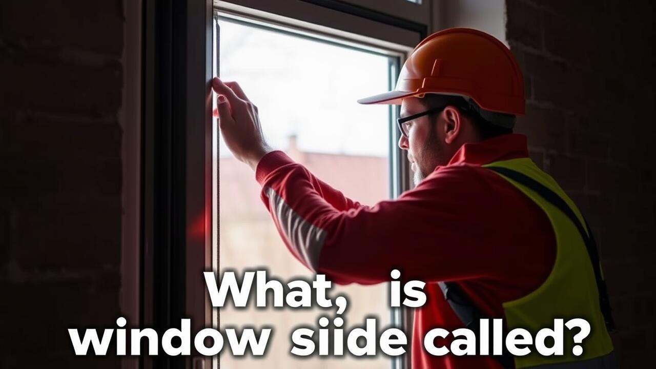 What is the window side called?