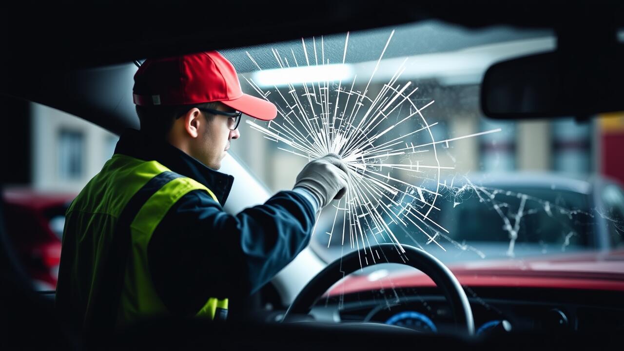 What size crack in windscreen can be repaired?