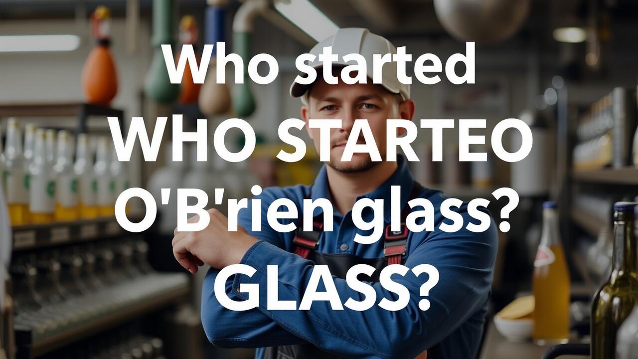 Who started O'Brien glass?