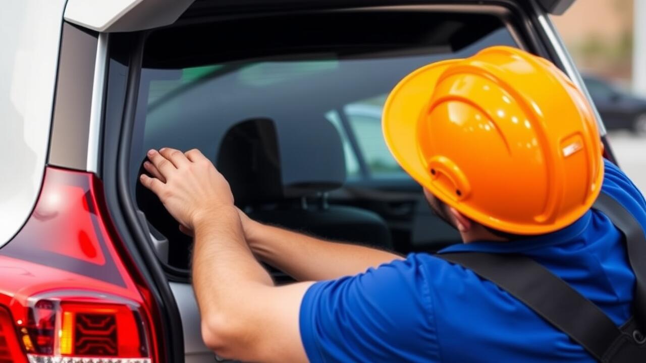 Why do rear car windows only go down halfway?