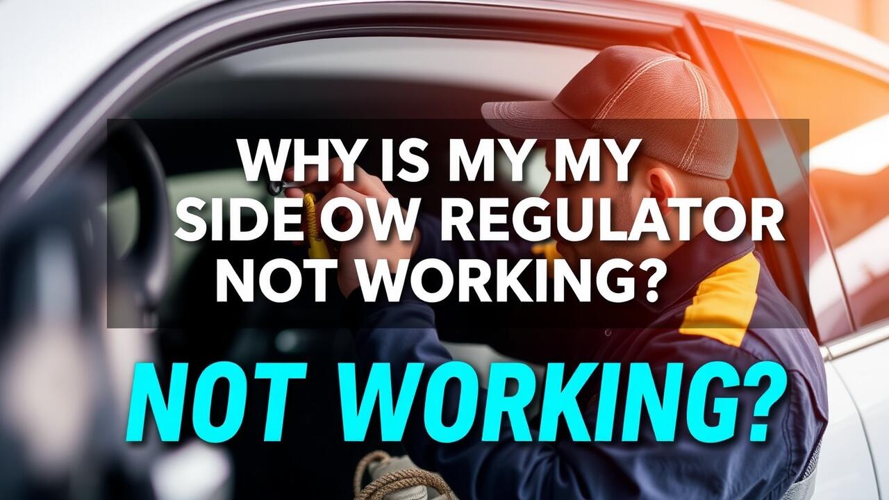 Why Is My Side Window Regulator Not Working?