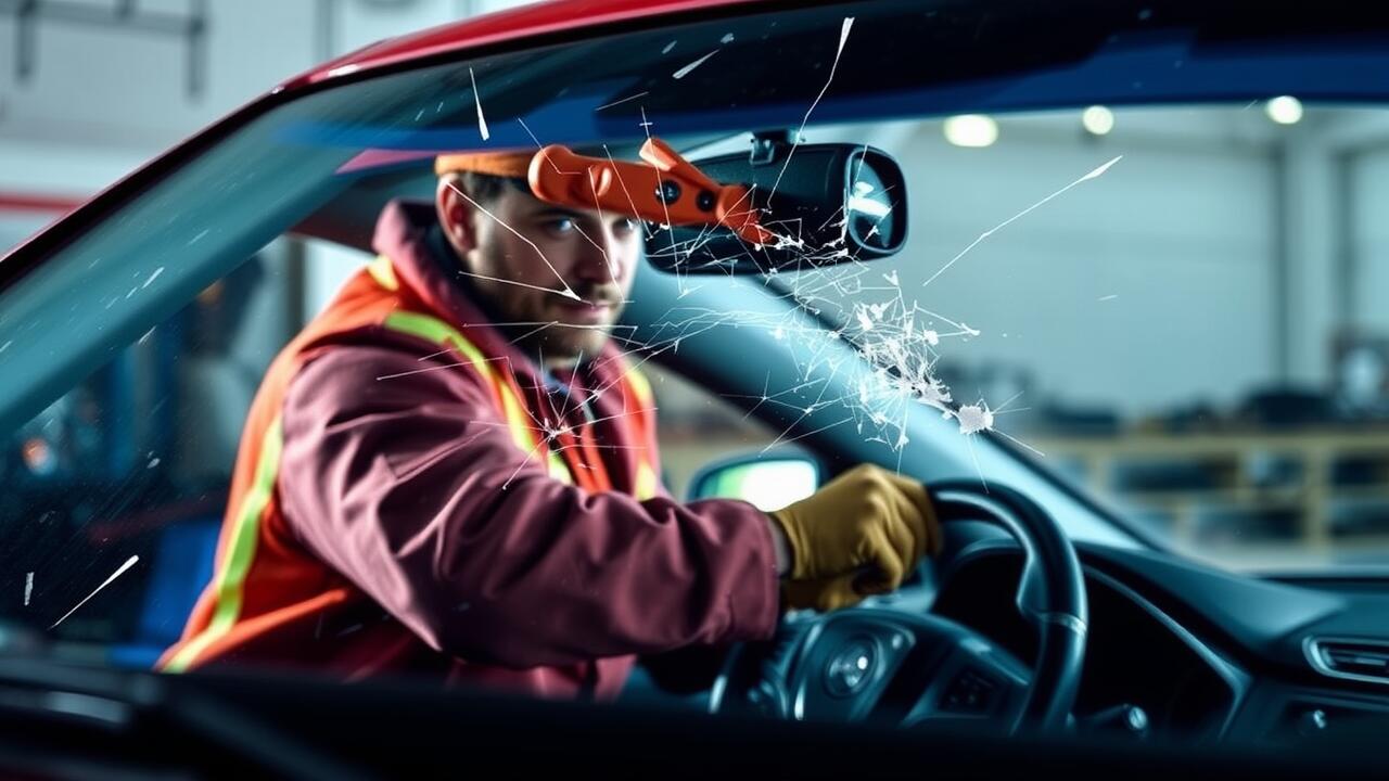 Will a cracked windshield shatter while driving?